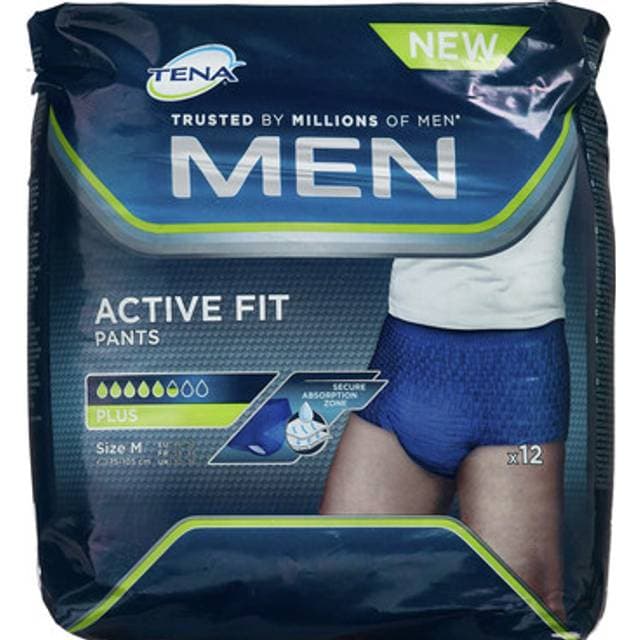 TENA Men Active Fit Pants M 12-pak