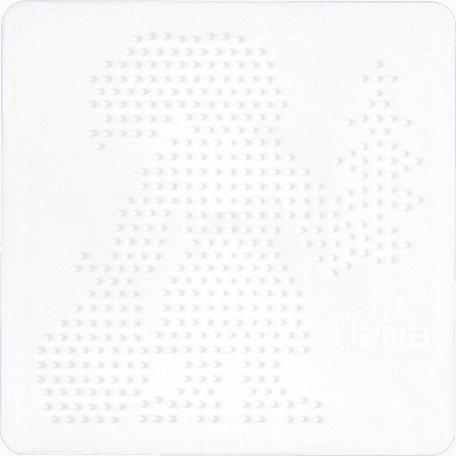 Hama Beads Midi Pearl Plate Santa Claus 381284