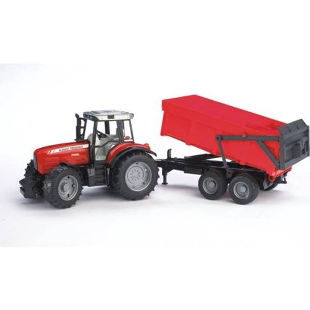 Bruder Massey Ferguson 7480 med Ttip Trailer 02045