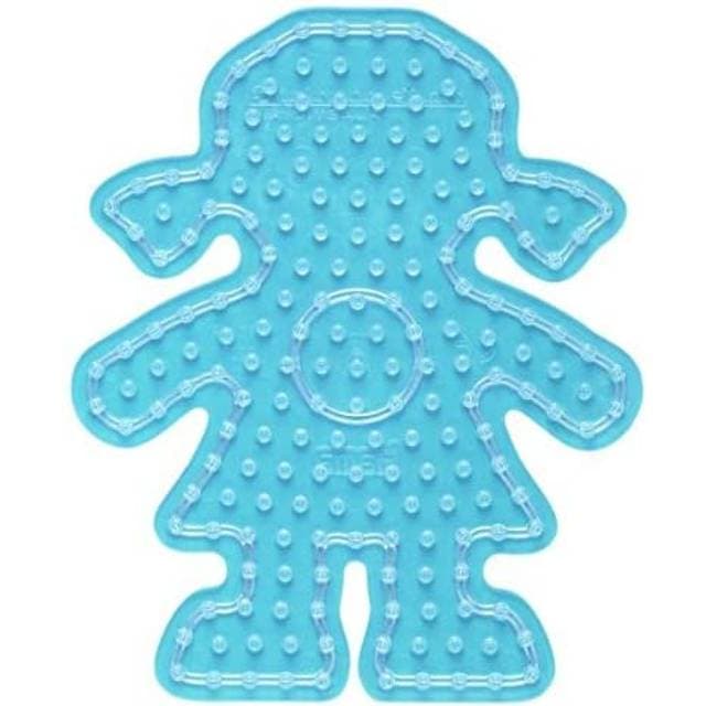 Hama Beads Maxi Pin Plate Transp Girl