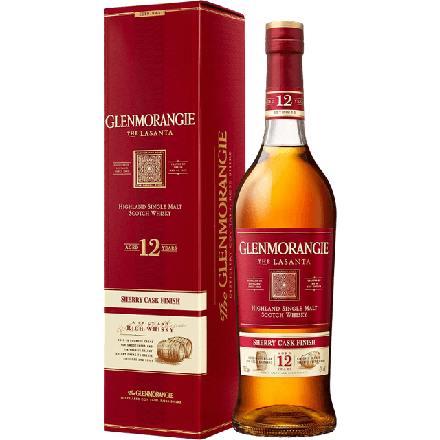 Glenmorangie Lasanta 12 YO Single Malt 43% 70 cl