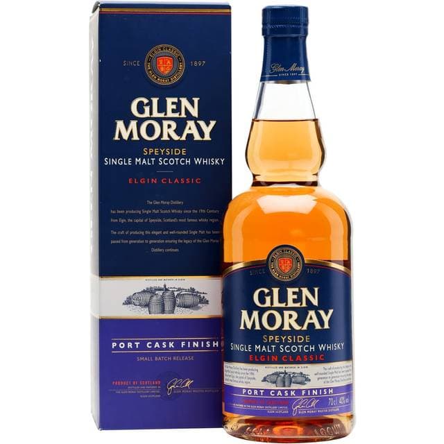 Glen Moray Classic Port Speyside Single Malt 40% 70 cl