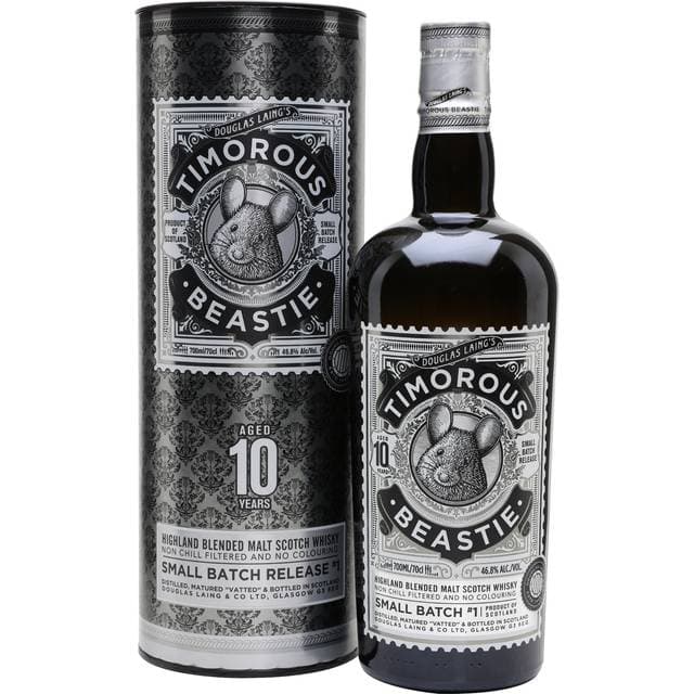 Douglas Laing Timorous Beastie 10 YO Blended Malt 46.8% 70 cl