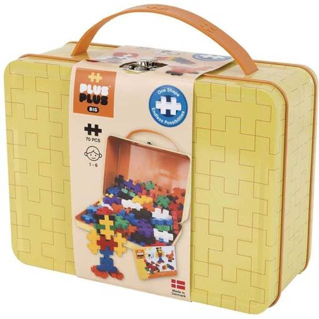 Plus Plus Big Suitcase Pastel Metal 70pcs