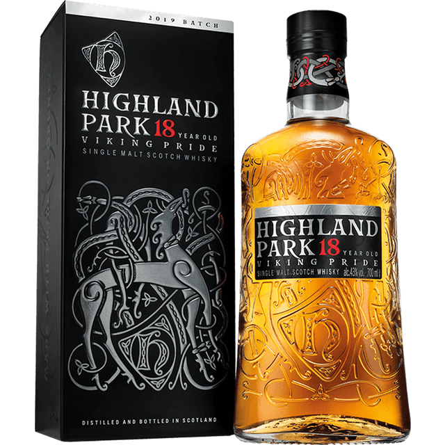 Highland Park Single Malt 18 års Whisky 43% 70 cl