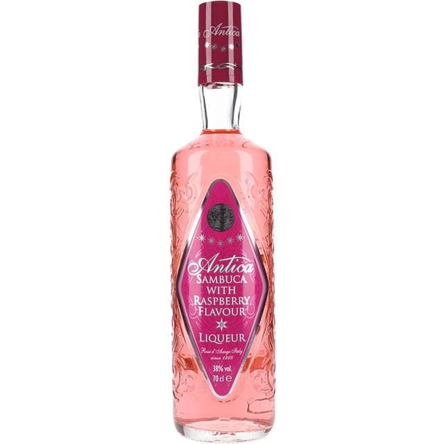 Antica Sambuca with Raspberry Flavour Liqueur 38% 70 cl