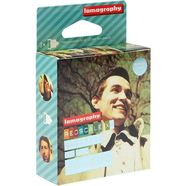 Lomography 50-200 Redscale XR Film 120 (3 pack)