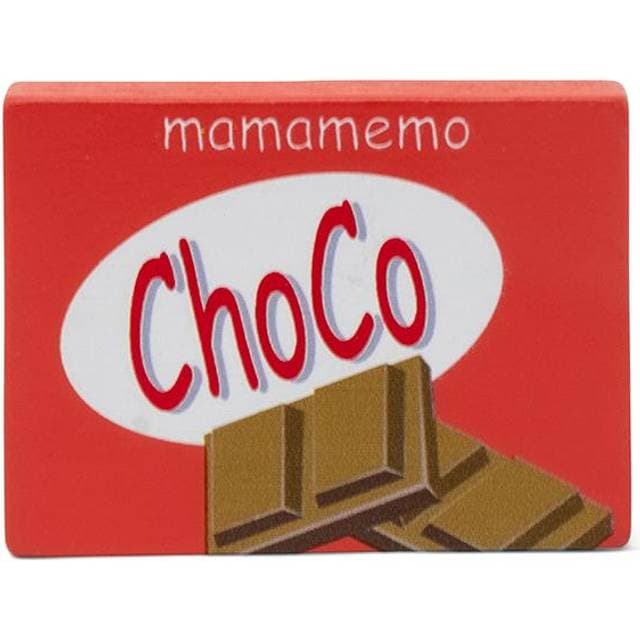 MaMaMeMo Wooden Chocolate Bar