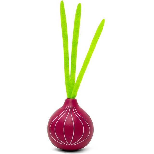 MaMaMeMo Red Onion with Wooden Top