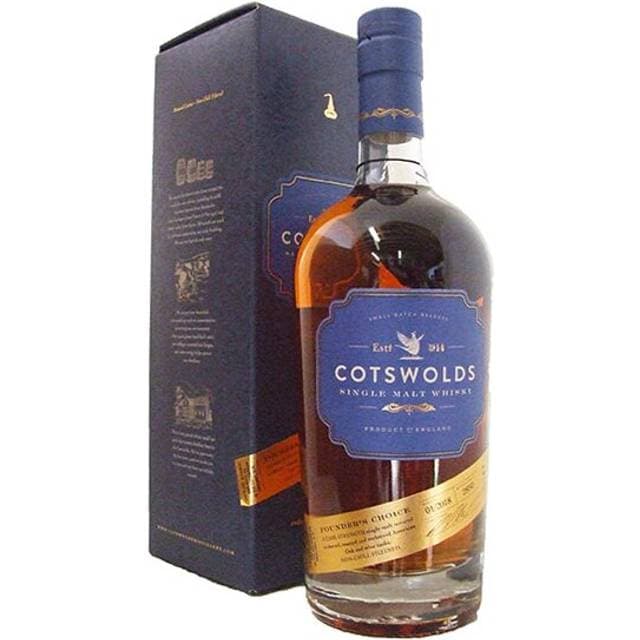 Cotswold Founder's Choice Single malt 60.5% 70 cl