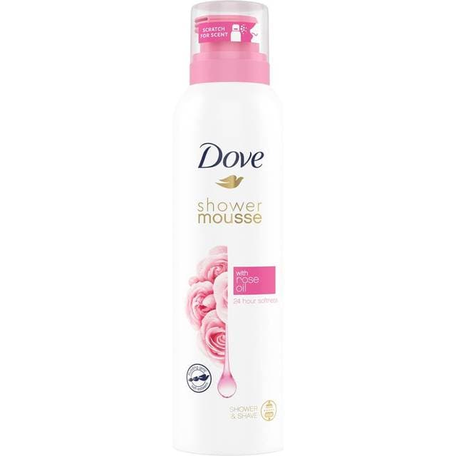 Dove Rose Oil Shower & Shave Mousse 200ml