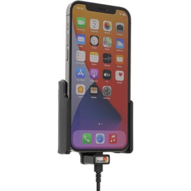 Brodit Active Holder With Cig-Plug for iPhone 12/12 Pro
