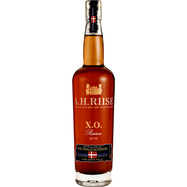 A.H. Riise XO Reserve Thin Blue Line Denmark Rum 40% 70 cl