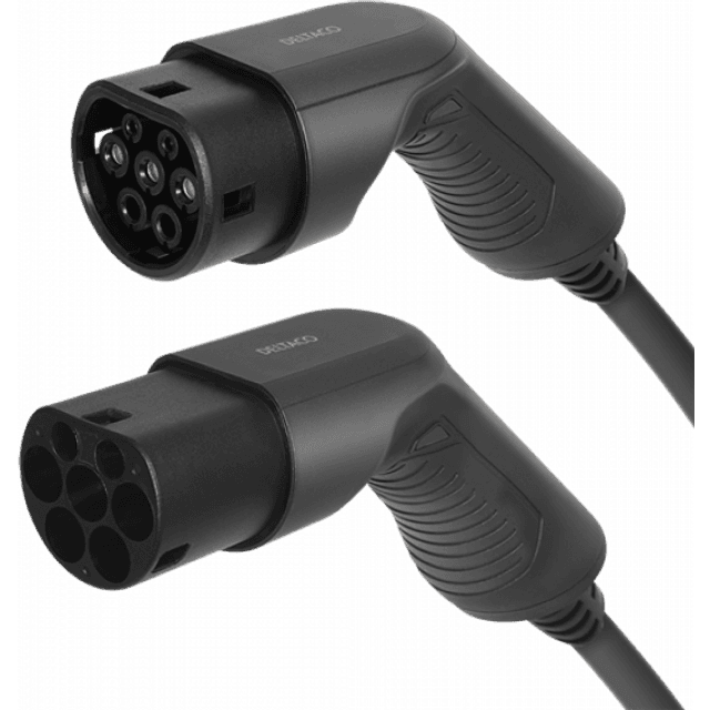 Deltaco EV-1217 Type 2 - Type 2 32A 7.6kW 1-faset 7m