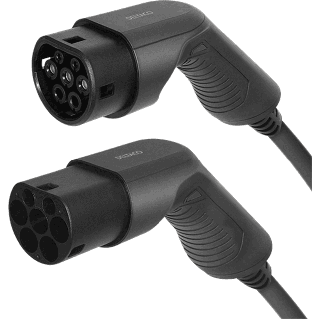 Deltaco EV-1213 Type 2 - Type 2 32A 7.6kW 1-faset 3m