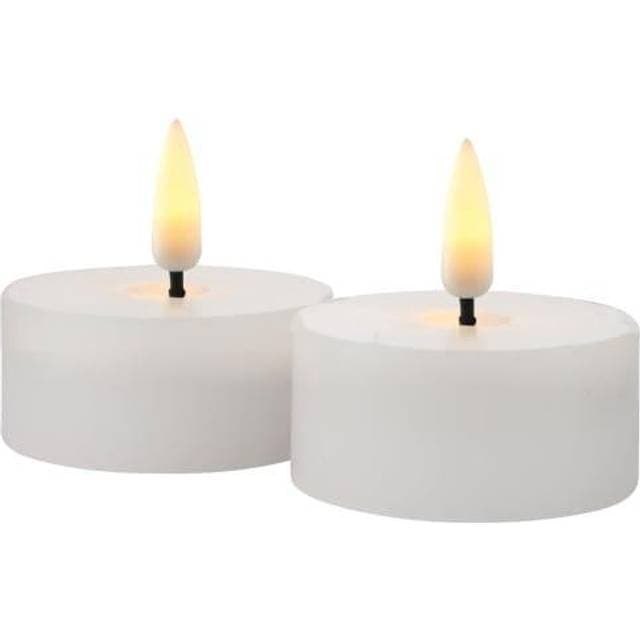 Sirius Sille Genopladelig fyrfadslys LED-lys 2.2cm 2stk