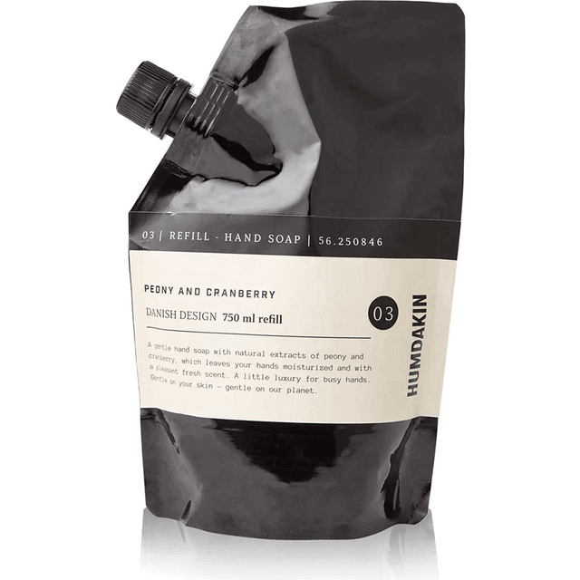 Humdakin 03 Hand Soap Peony & Cranberries Refill 750ml
