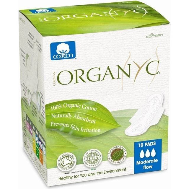 Organyc Moderate Flow 10-pak