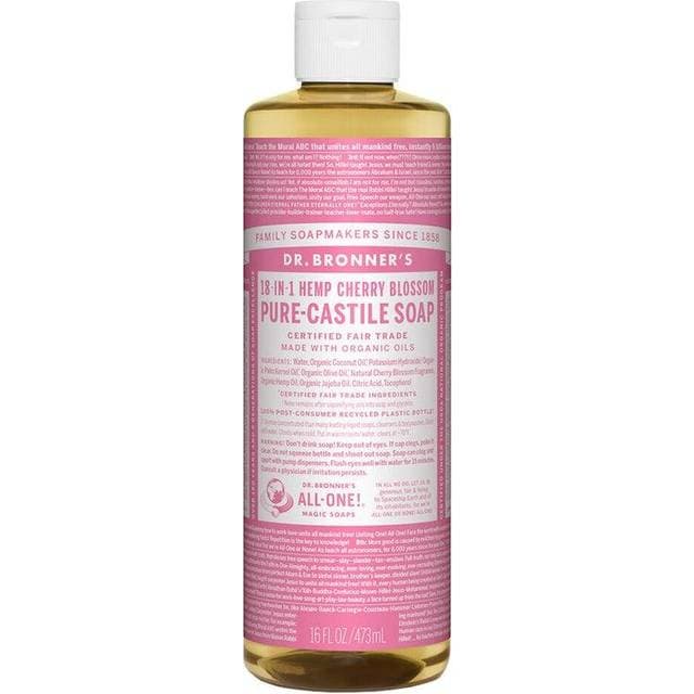Dr. Bronners Pure-Castile Liquid Soap Cherry Blossom 473ml
