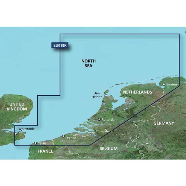 Garmin BlueChart g3 Vision Benelux Charts