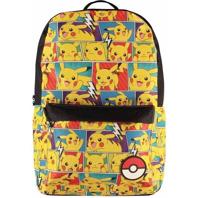 Difuzed Pokémon Pikachu Basic Backpack - Multicolour