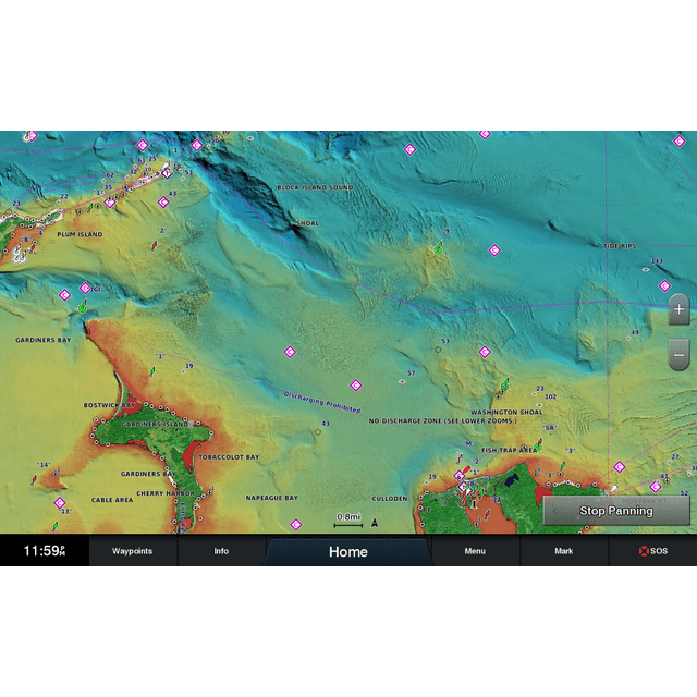 Garmin BlueChart g3 Vision Caribbean, Southeast Coastal Charts
