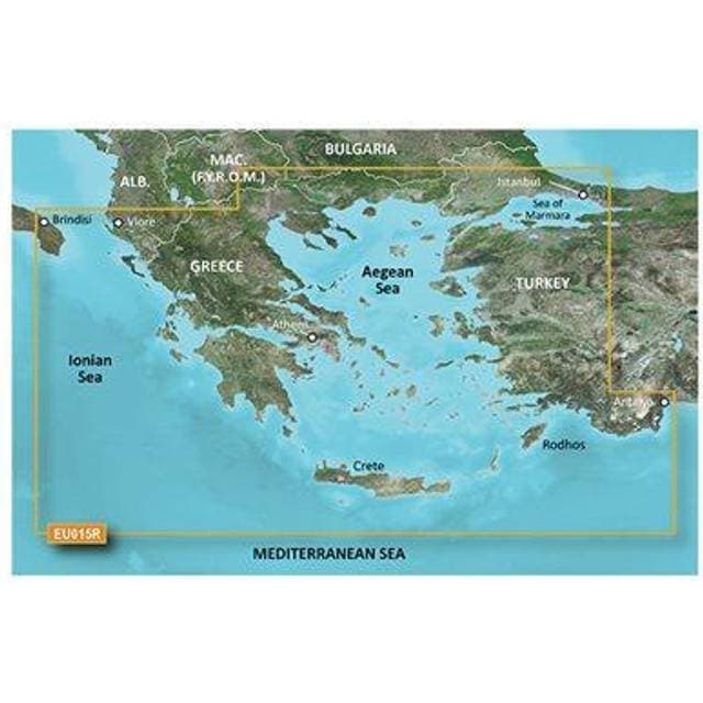 Garmin Aegean Sea and Sea of Marmara Charts