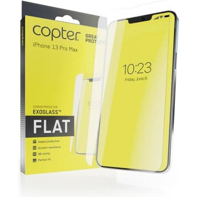 Copter Exoglass Flat Screen Protector for iPhone 13 Pro Max