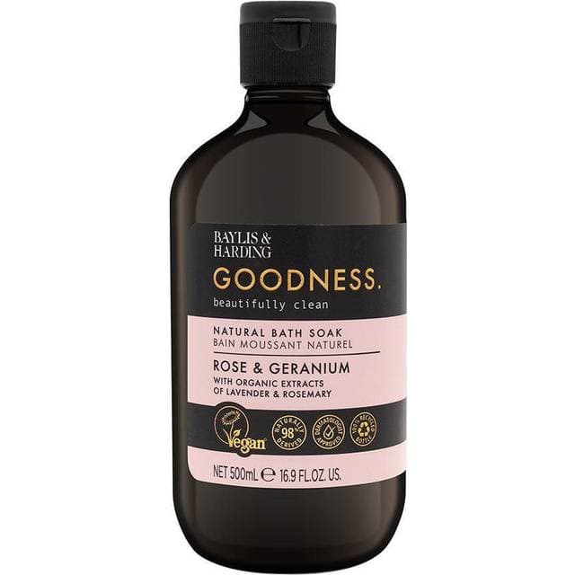 Baylis & Harding Goodness Bath Soak Rose & Geranium 500ml
