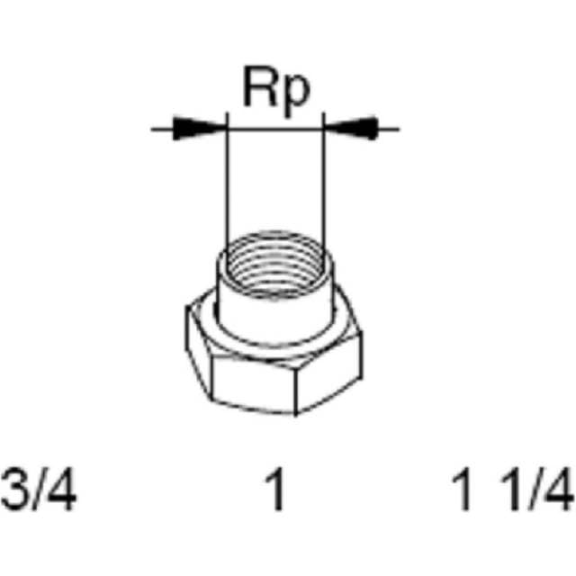 Grundfos Unionsæt 1