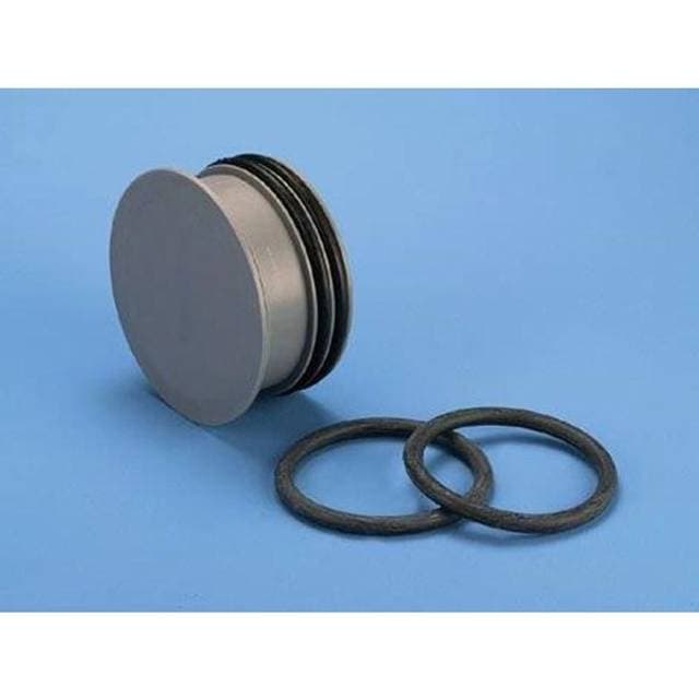 Wavin 110 mm grå PP-afløbsprop til rørspids