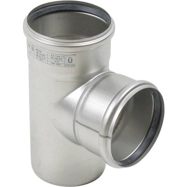 Blucher EuroPipe grenrør, 87,5° 110/110mm