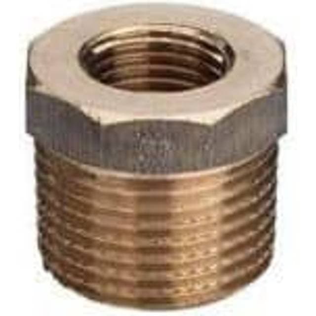 VIEGA Rødgods Nippelmuffe gevindfittings 1/2"-3/8"
