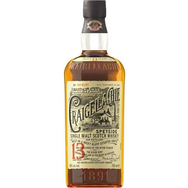 Craigellachie 13 Year Old Single Malt 46% 70 cl