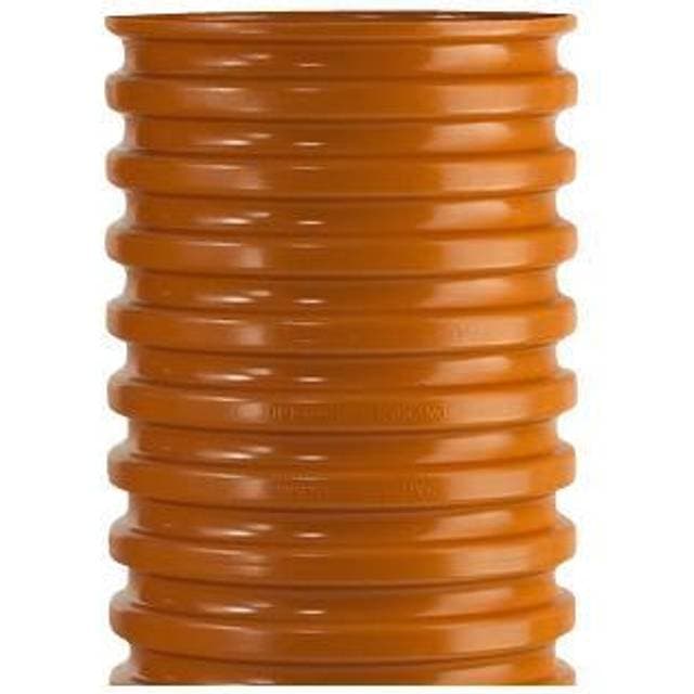 Wavin Korrugeret PVC Opføringsrør 315x2000 mm u/muffe