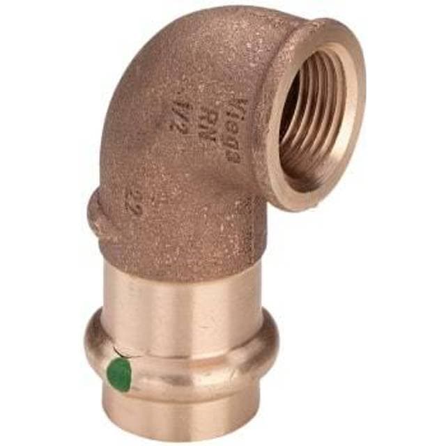 VIEGA 22 mm x 1" Sanpress overgangsvinkel 90°