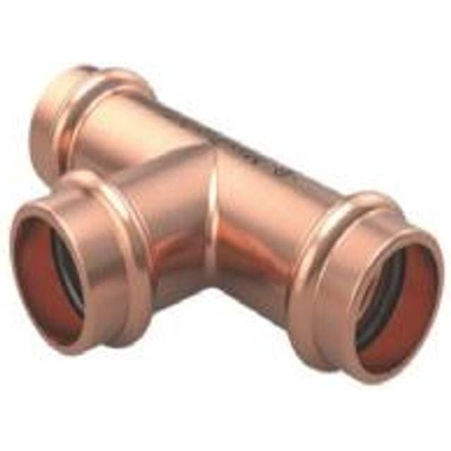 B MaxiPro kobberpress T-stykke 5/8'' Op til 48 bar driftstryk