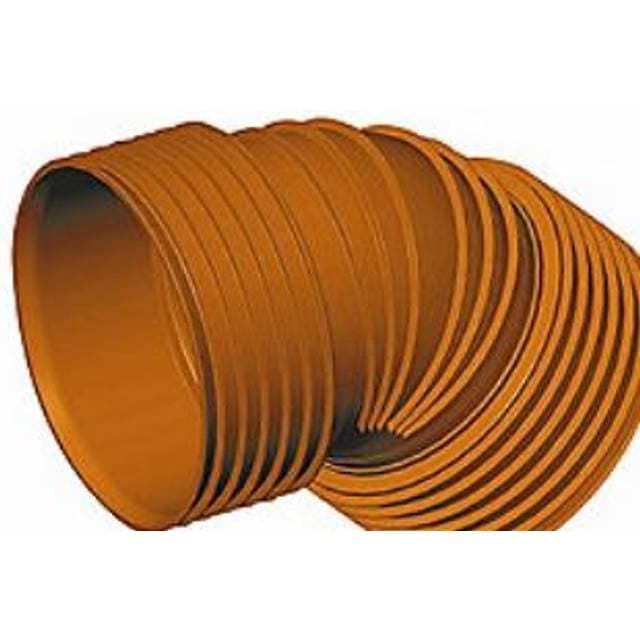 Kaczmarek K2 DN 250 15 gr. PP-bøjning, uden gummiringe