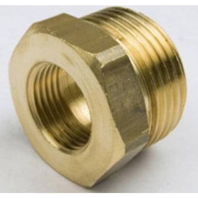 Lemvigh-Müller nippelmuffe 1/2'' 3/8'' Messing