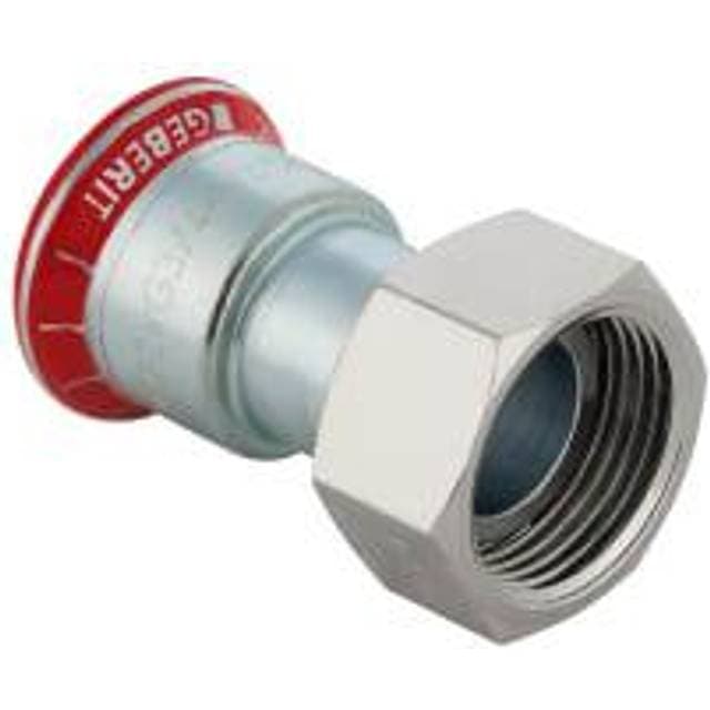 Geberit Mapress FZ overgang med omløber 22 mm x 3/4''