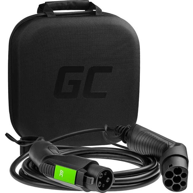 Green Cell EV18 3,6kW Type1 ladekabel til elbil, 5m