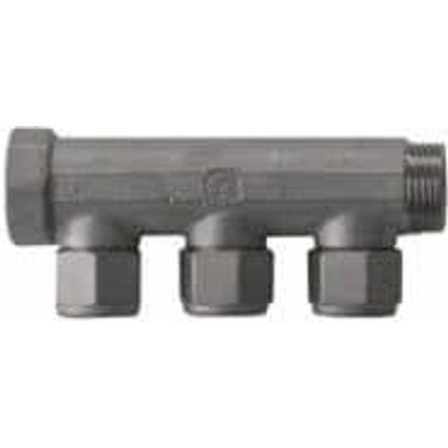 PETTINAROLI Fordelerrør Messing Tea 3 X 15 Mm Afgrening