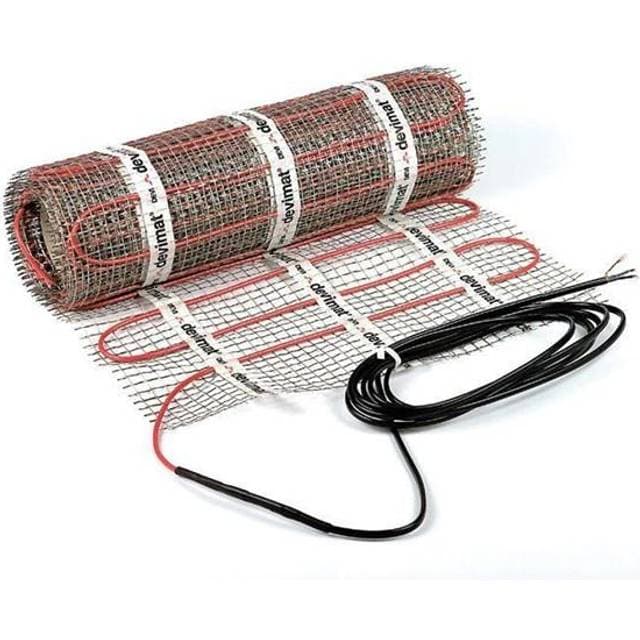 Devi Gulvvarme Kabelmåtte 150W/m² 0,5x3m 1,5m² 225W