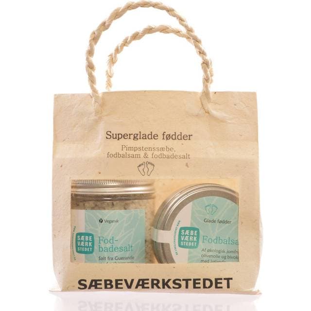 Sæbeværkstedet Superglade Fødder Gavepose 2-pak