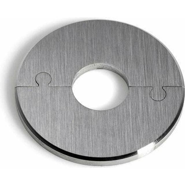 Solid 18mm rustfri roset Click-One-Two