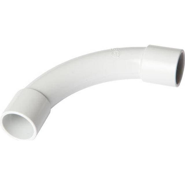 PM FLEX Plastbøjning 16 mm, halogenfri, hvid