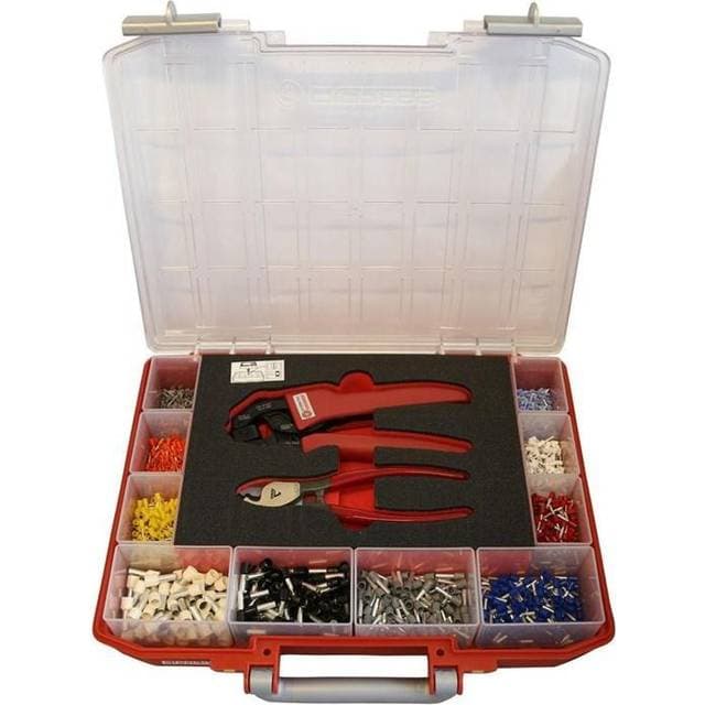 ELPRESS Sortimentskasse rpl5548 m. isol. terminalrør 0,14-10mm2