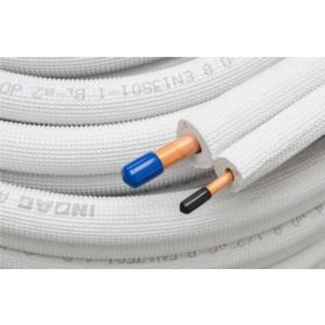 Bosch Kobberrør til Climate 3000i, WE 53, 5M, 1/4" x 1/2"