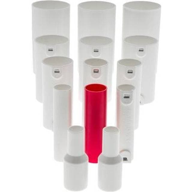 PM FLEX Plastmuffe 40 mm, halogenfri, hvid