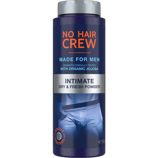 No Hair Crew Intimate Dry & Fresh Powder 100g 100g